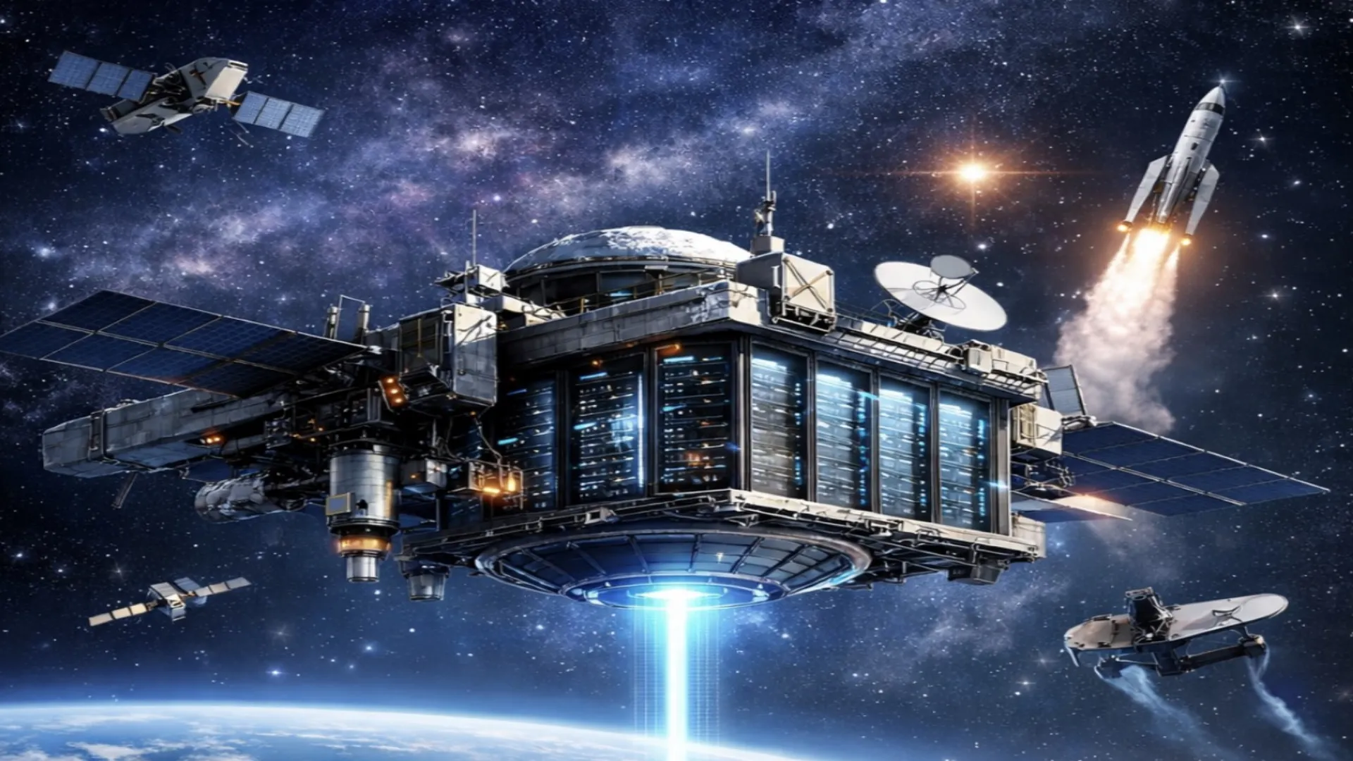 지상의 한계를 넘다... 빅테크, '우주 데이터센터' 구축 가속화