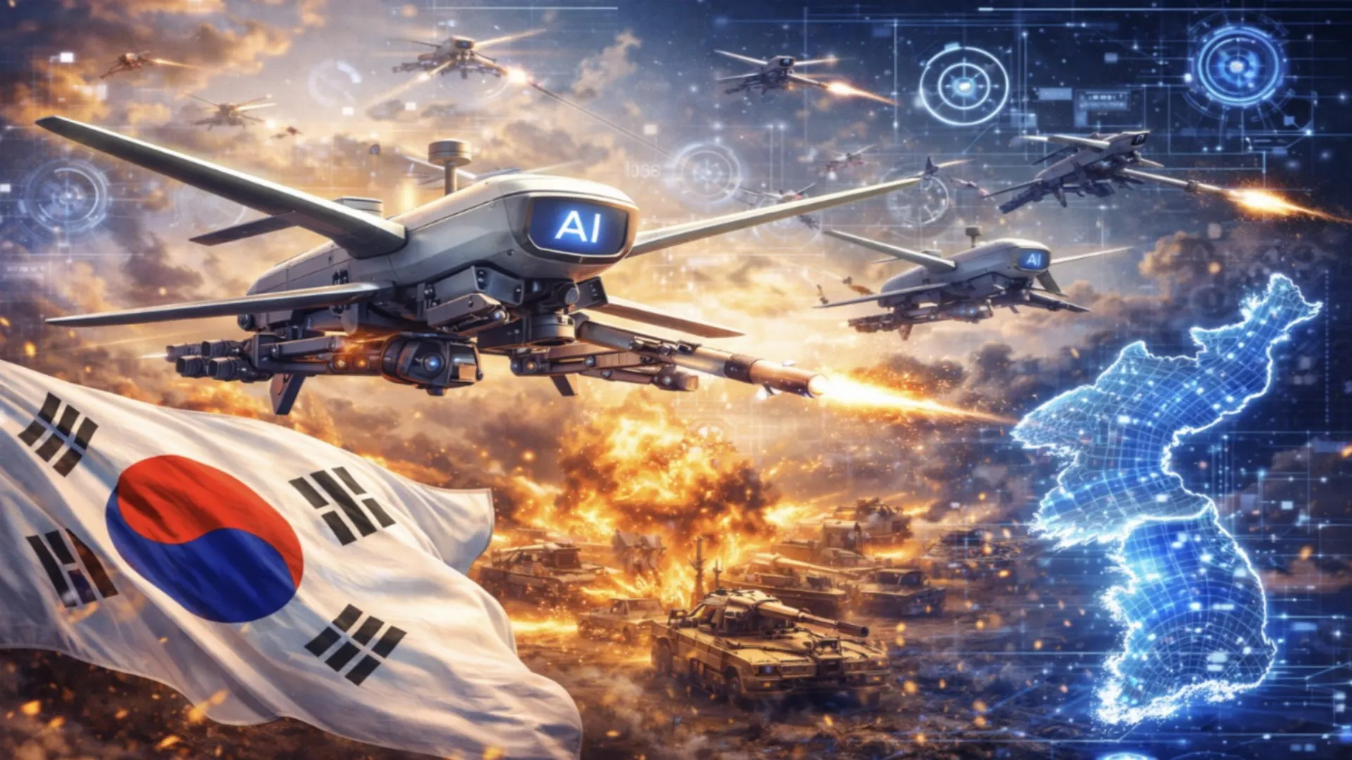 "말로만 하는 국방은 끝났다" AI 드론이 실전 지배하는 시대, 한국의 생존 전략은?