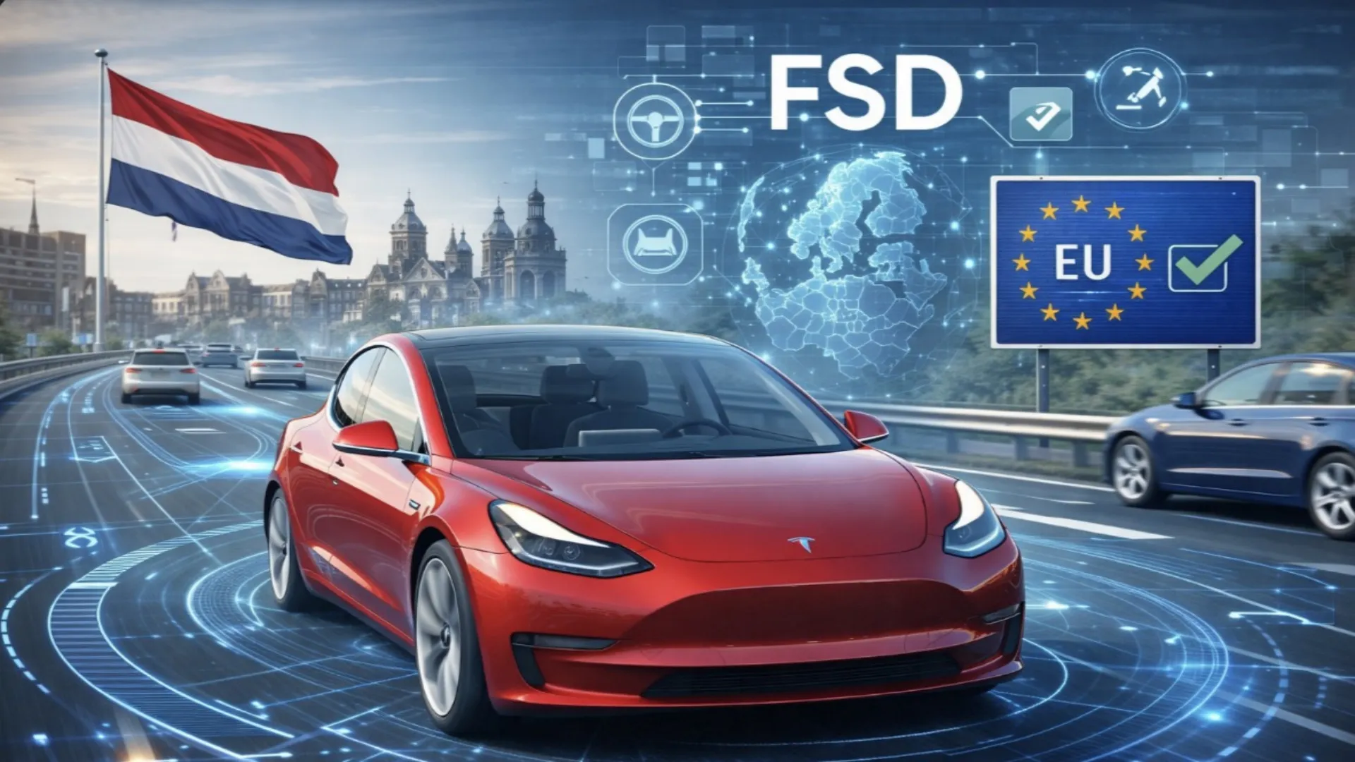 네덜란드 당국 승인 완료, 테슬라 FSD 유럽 전역 확산의 신호탄 쐈다