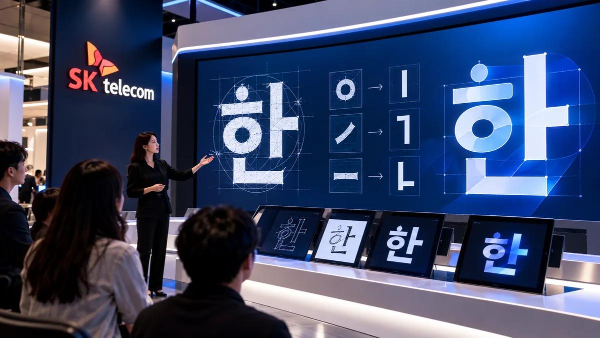 SKT, AI로 '말모이' 분석해 한글 글꼴 '말모이체' 제작