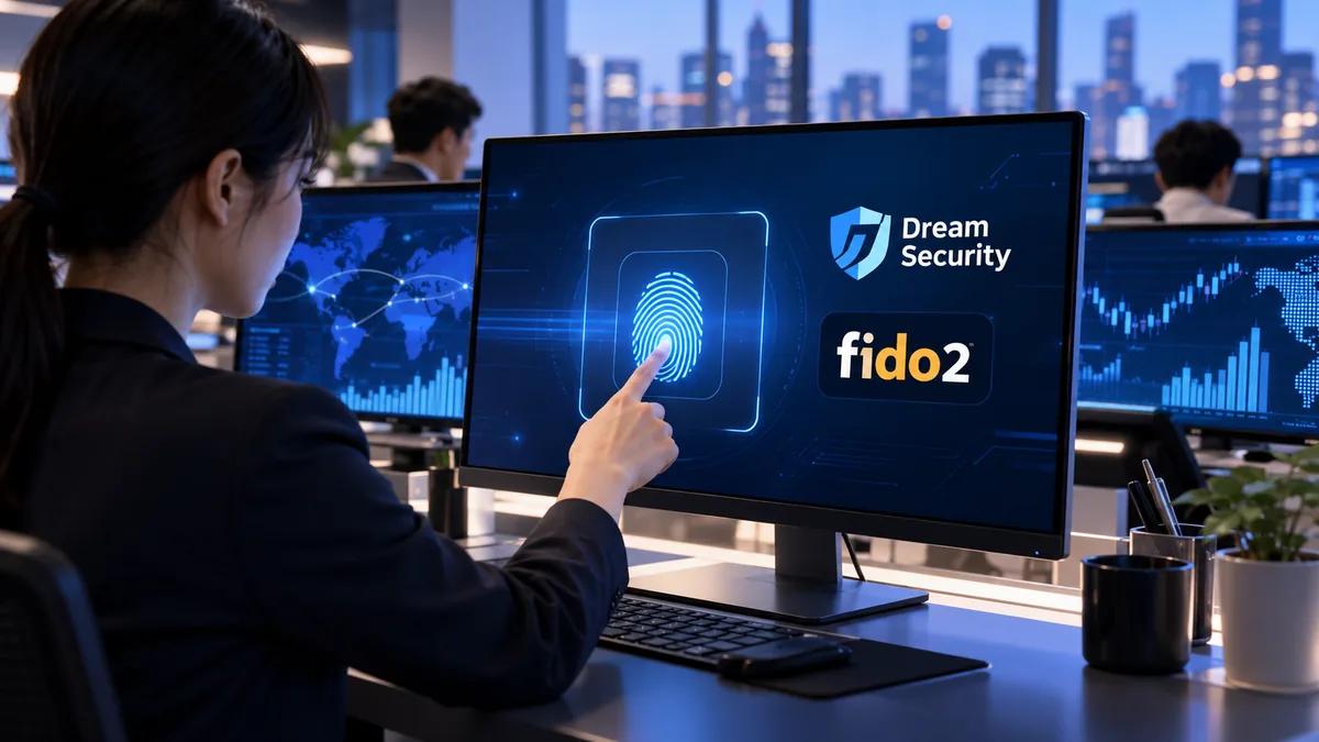 드림시큐리티, FIDO2 생체인증 AI 계정탈취 대응 제안