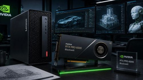 레노버, 세계 최초 '엔비디아 RTX PRO 6000 블랙웰' 워크스테이션 발표