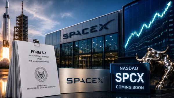 스페이스X, 美 SEC에 상장 신청서(S-1) 제출... 나스닥 'SPCX'로 사상 최대 IPO 시동
